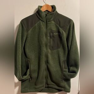 Marmot Green Zip Up Jacket